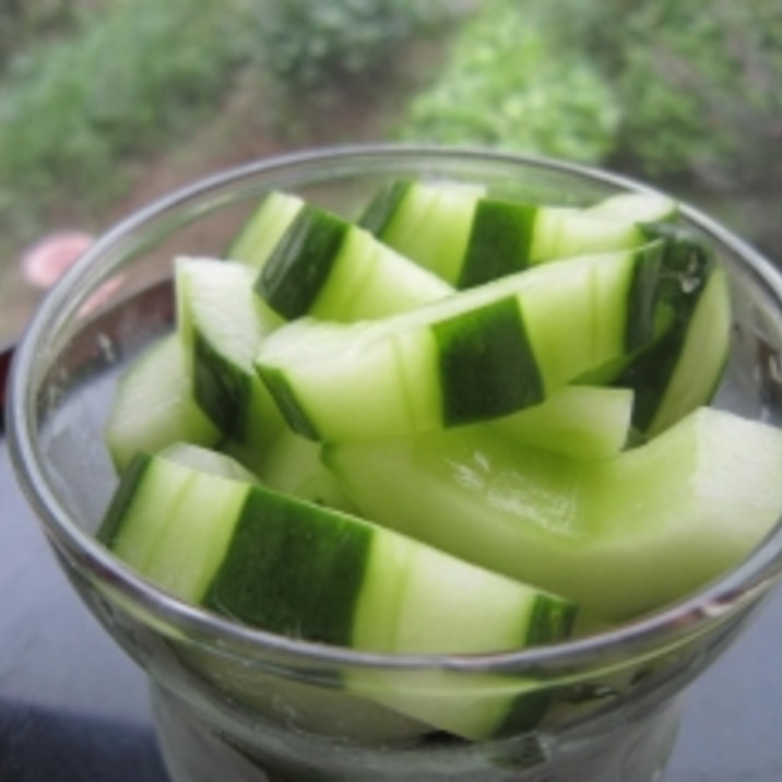 うりおいし うりの浅漬け レシピ 作り方 By Cota Cota 楽天レシピ